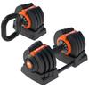 HEAD Smart Adjustable Dumbbell Barbell Kettlebell Set