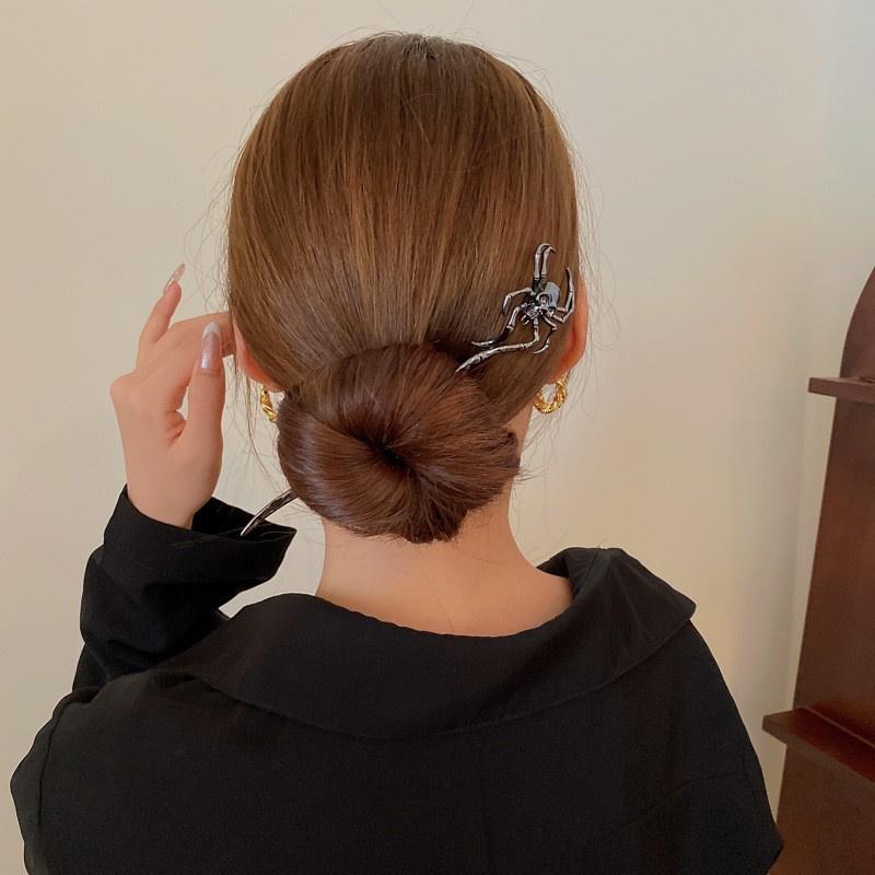 Haarstäbchen, Vintage-Stil, für Frauen und Mädchen, DIY, einfacher chinesischer Stil, Frisur-Design, Pferdeschwanz-Halter, Haarschmuck, Schmuck