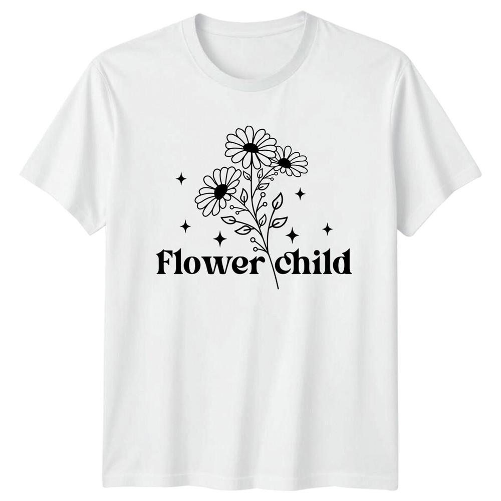 Flower Child Daisy Floral Nature Unisexs Graphic TShirt S