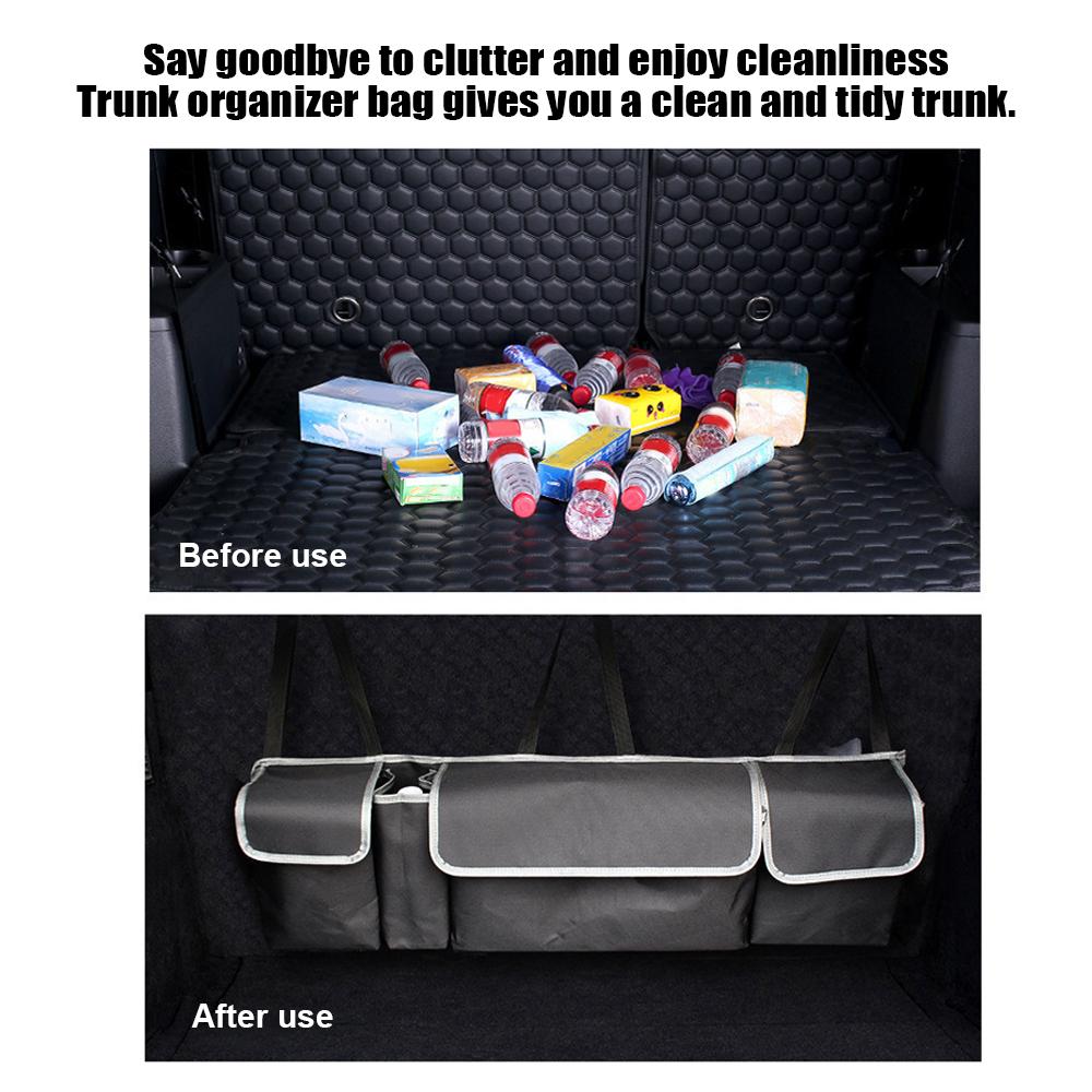 Kofferraum Organizer Für SUV & LKW - Hänge-Tasche Mit 4 Fächern