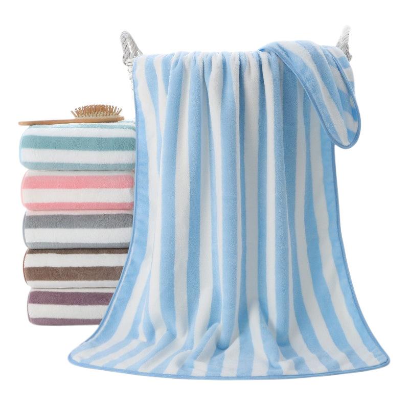 Household Thick Soft Water-absorbing Quick-drying Bath Towel