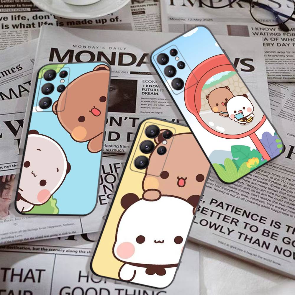 Popular B-Bubu And D-Dudu Phone Case For Samsung S 24 Fe 25 Ultra Plus 20 Lite 21 30 22 23 24 22 Ultra 5G Fundas