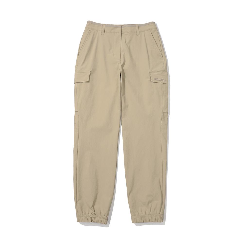 MALBON GOLF Cargo Pocket Jogger Pants Beige (Woman)