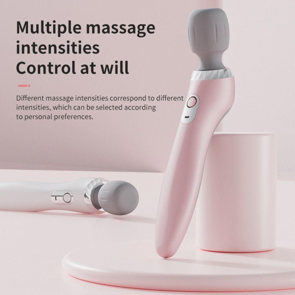 High-Frequency Vibration Handheld Massage Device Electric Massage Hammer  Muscle Relaxation