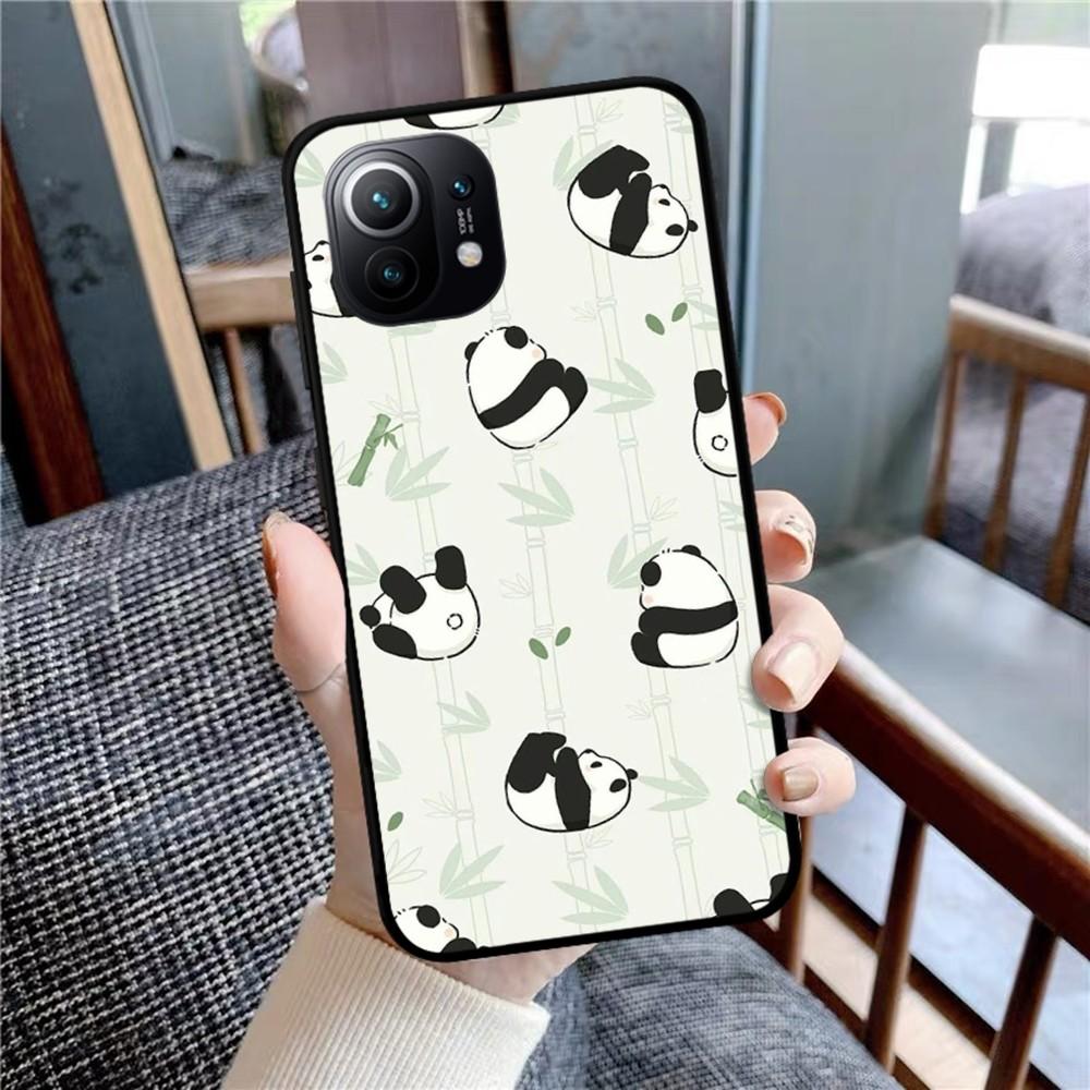 Panda Cute Phone Case For Samsung S 20 21 22 23 Plus Ultra For Redmi Note 8 9 10 11 For Huawei Y 5 6 9