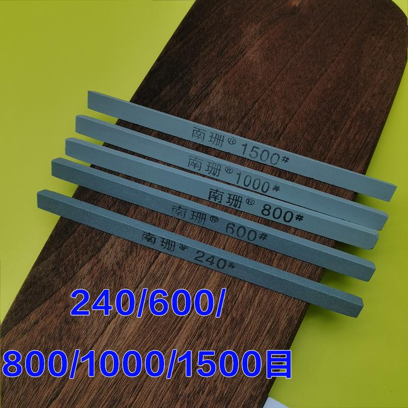Triangle Oil Stone for Sharpening Knives Kit, Fine Grinding Diamond Oilstone Strip, Knife Stone, 145*10*8mm
