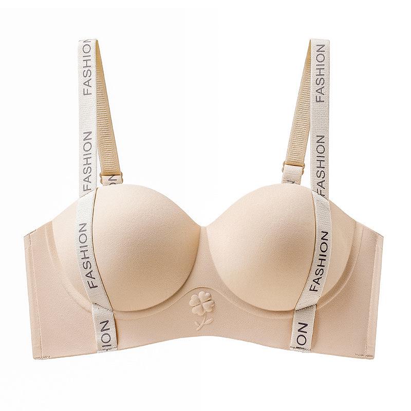 Push Up Bra: Seamless, Side Support, Adjustable Straps, Anti-Sagging, for Small Busts
