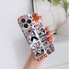All-inclusive Film Phone Case Cartoon Fashion Design Hard Shell Full Cover Camera Protection Case for iPhone Huawei Honor Vivo Google