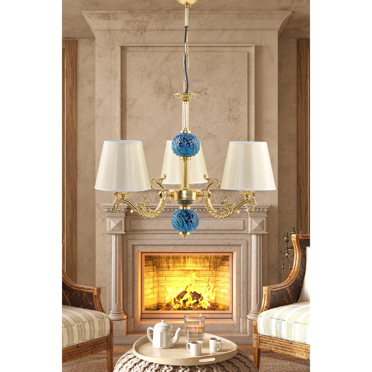 

Decouvrir 3 шт люстра золото синий