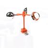 Solar-Powered Bird Repellent: Reflective Pinwheel with Smart Voice and Anti-Bird Spikes for Outdoor Use