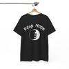 Dead Moon Shirt | Vintage Garage Punk Band T-shirt | Schedel en Maan Grafisch T-shirt | Portland Underground Rock Top