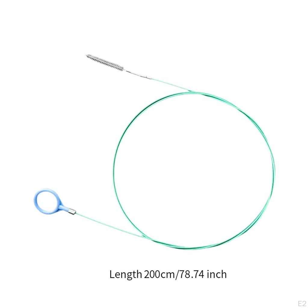 Auto Sunroof Drain Cleaning Tool Car Tube Flexible Brush Windshield Wiper Hole Long Pipe Cleaner