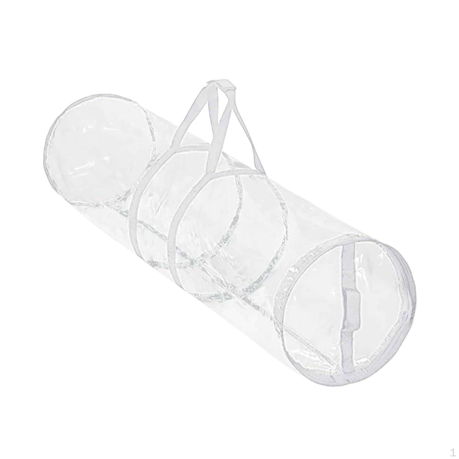 

Рождественский мешок для хранения упаковочной бумаги ПВХ Прочный Практичный Органайзер для декора белый