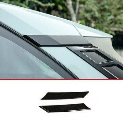 For Toyota RAV4 -23 Gloss Black Window Rear Both Side C Pillar Cover Trim 2x
