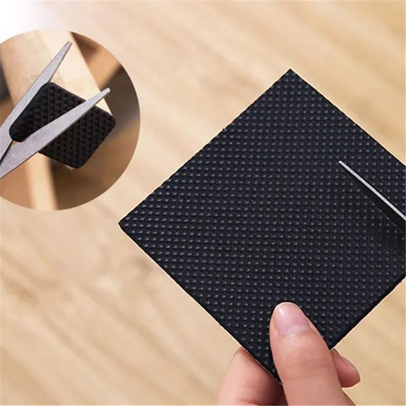 1 lot Chair Table Leg Gasket Door Toilet Anti-collision Sticker Furniture Stool Legs Soft  Protection Pad Can Be Cut At Will