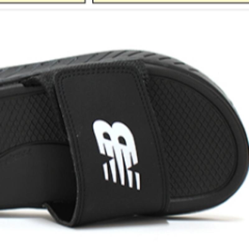 New Balance Velcro Slippers Black Sd1501bk2