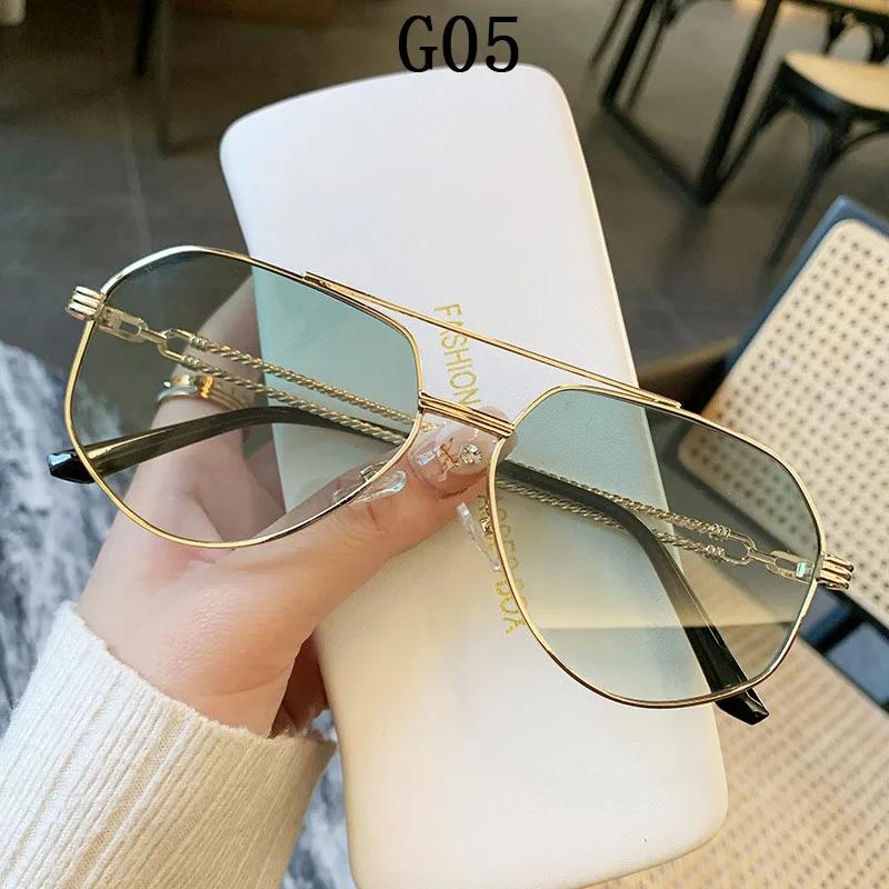 Lunettes de soleil Femme Tendance Vintage Designer Lunettes de soleil Homme Mode de luxe Lunettes Luxe Oculos Lunettes de soleil Femme Zonnebril