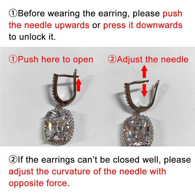 Huitan Hollow Gear Design Women Hoop Earrings for Party Trendy with Cubic Zirconia Elegant Novel Wedding Fancy Daily JewelryGood product