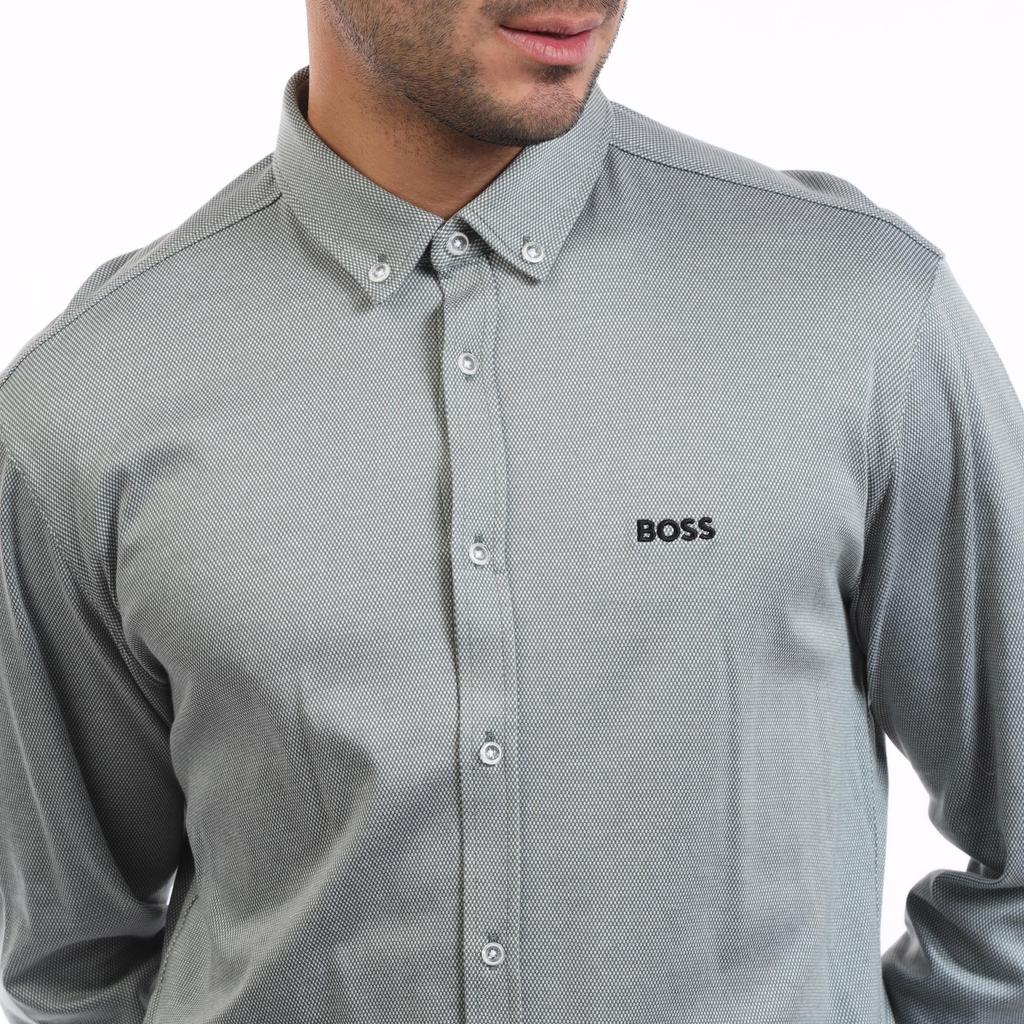 BOSS Mens B Motion Long-Sleeved Shirt
