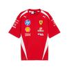 Puma X Scuderia Ferrari HP Replica Soft And Comfortable Short Sleeve T-Shirt Unisex Tops 71382701
