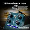 FLAMMA FS01 Drum Machine and Phrase Loop Pedal with Mix Mode, 20-Minute Looper Capacity, 121 Rhythms