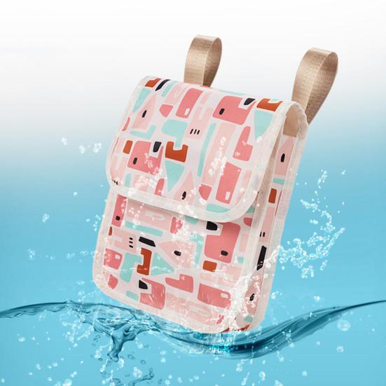 Geantă Bicicletă Impermeabilă Capacitate Mare Design cu Buton Strat Dublu Ghidon Tub Față