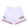 Li Ning CBA Collection Basketball Shorts League Edition 24 25 Season, Xinjiang Team Men's Standard White AAPU409-1