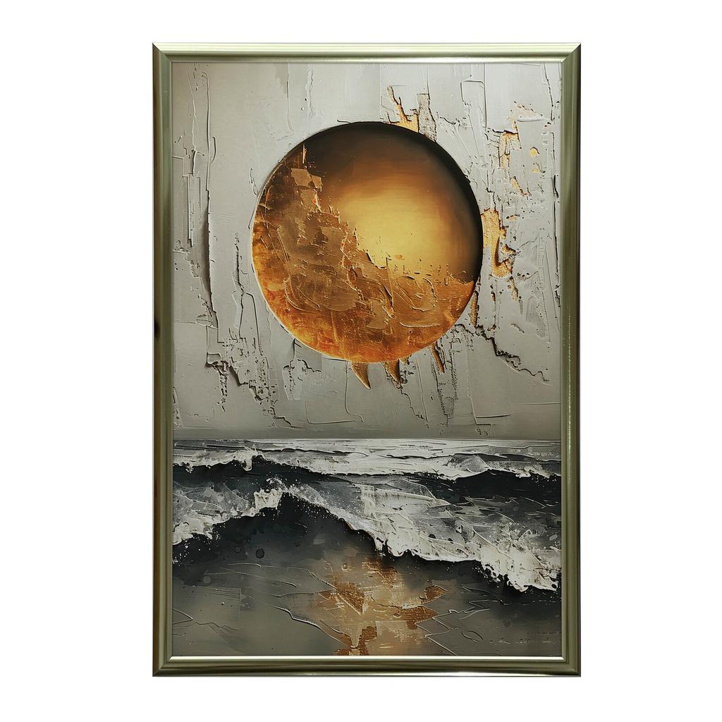 Golden Horizon Golden Horizon, 30X40 Cm, Frameless, Matte Paper 230 Gsm