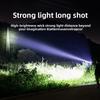LED strong light small flashlight USB rechargeable multi-function mini student portable lighting work light gift