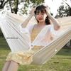 Classic Double Anti-Rollover Canvas Hammock