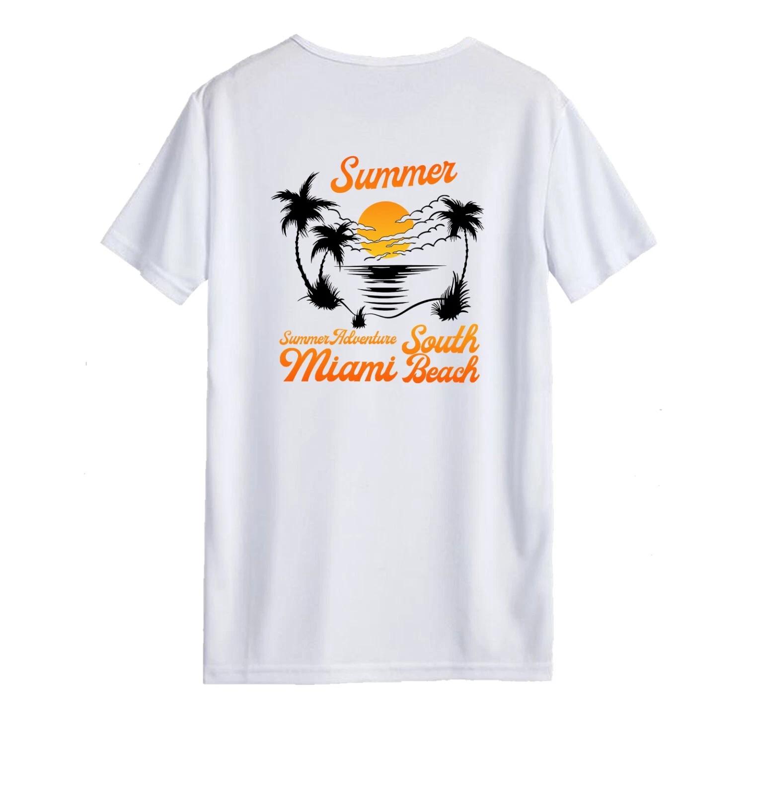 

Unisex T-shirt - Summer Adventure - Original Summer Couple Student Cute Cool Fun 4XL