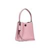 Coach Charlie 21 Signature Logo Charm Pebble Leather Bucket Bag Women bags Pink 89102-V5PTP