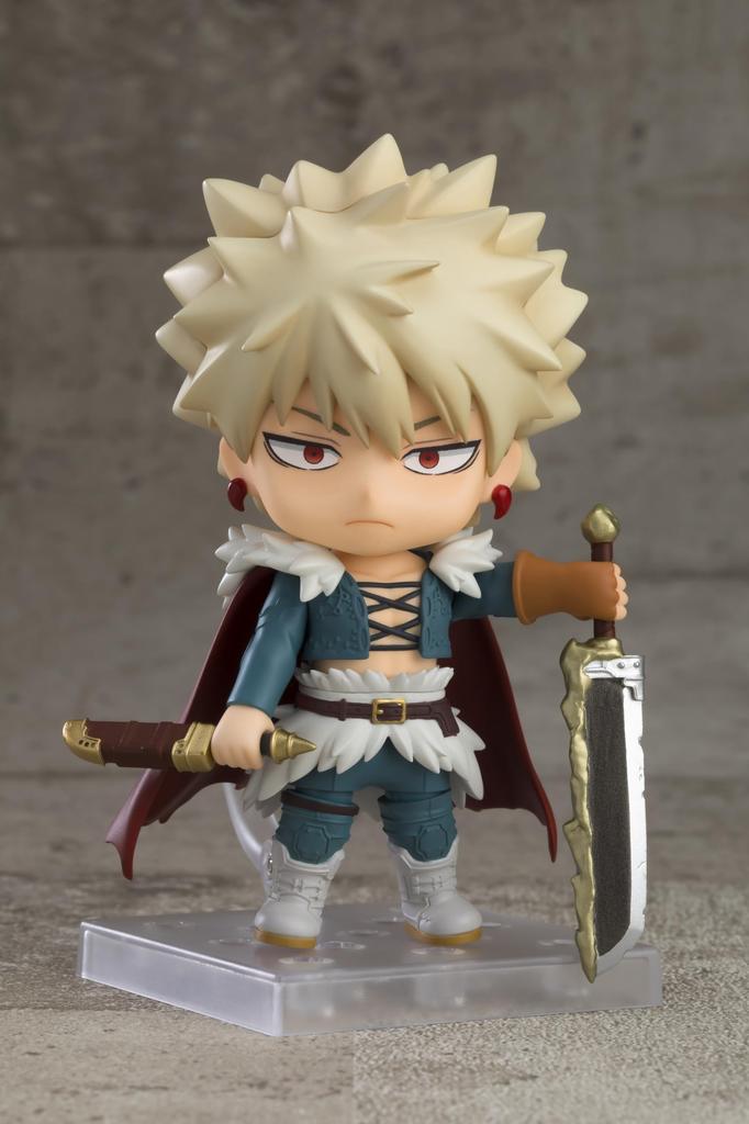 My Hero Academia Nendoroid Katsuki Bakugo Ti Flott Kostyme Versjon. Ca. 100mm Plastikk Malt Bevegelig Figur