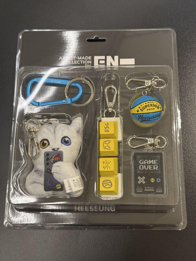 

[Б/У] ENHYPEN Брелок-подвеска, сделанный артистом, Хисын