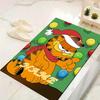 Custom 1Pc Garfield'S Playful Pose Rug Office Carpet Indoor Outdoor Entrance Doormat Nonslip Soft And Comfortable Living Room D291567