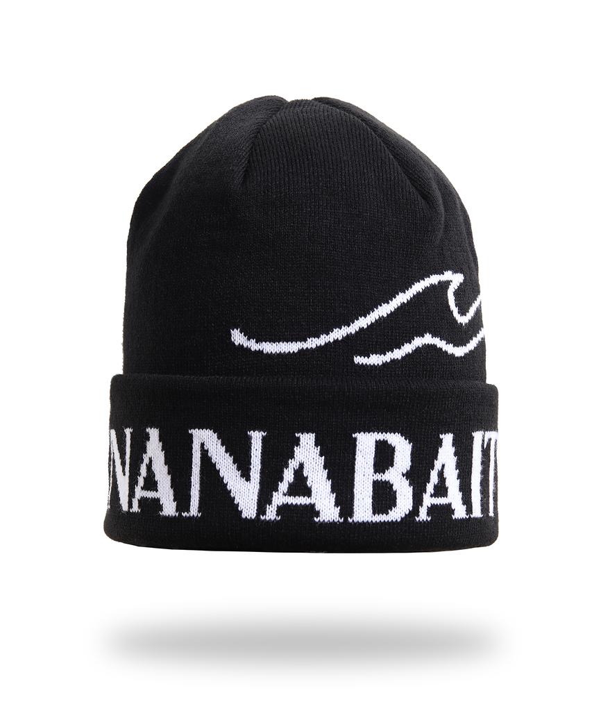 Bananabeiteu Double Wave Beanie - Black