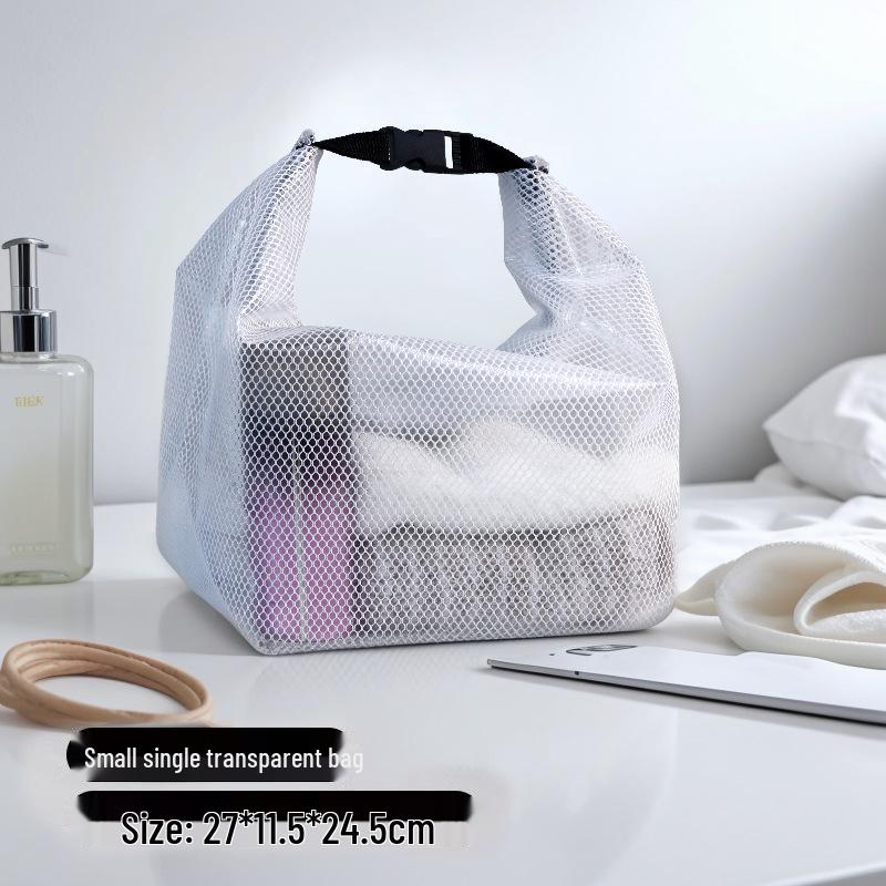 

Водонепроницаемый мешок-рюкзак большого объема для спортзала, плавания, путешествий и туалетных принадлежностей Small [27*11.5*24.5 cm]