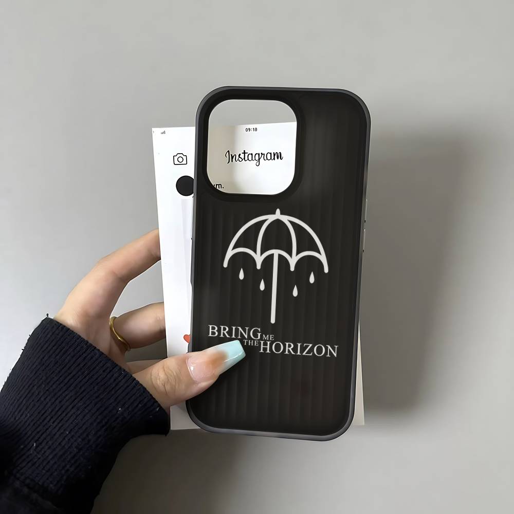 B-Bring M-Me The B-BMTH H-Horizon Phone Case For IPhone 17 16 15 14 13 12 11 Pro Max Plus Corrugated Bumper Back Cover Shell