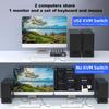 HDMI KVM Switch - UNDERSCORE - 8K 60Hz - 2 PC - 1 Monitor - USB 3.0