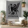 Liverpool Football Club Wall Decor Tapestry Art For Pet Memorial Birthdaywedding Party Backdrop Family Gift