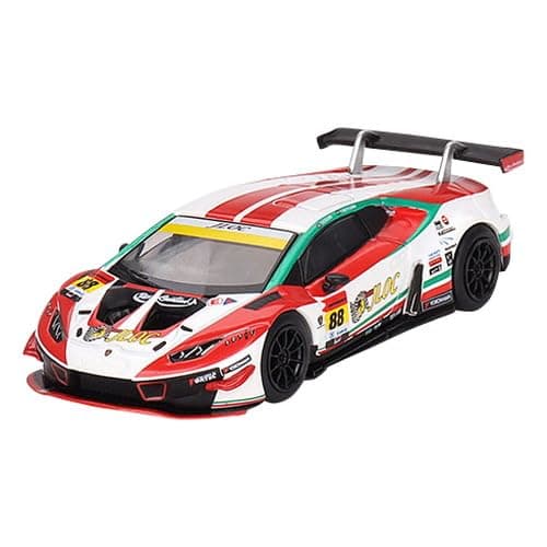 MINI GT 1/64 Scale Lamborghini Huracan GT3 EVO SUPER GT Series 2023 #88 JLOC Lamborghini GT3 JLOC Left-Hand Drive Japan Exclusive Finished Model