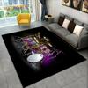 Drum Kit Music Instruments Drum Set Area Rug,Carpet for Home Living Room Bedroom Sofa Doormat Kitchen Decor,Non-slip Floor Mat
