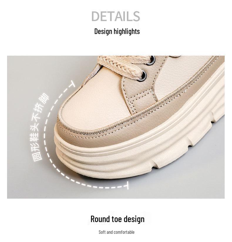 Women's W3672 Color-Block Sneakers 2024: Breathable, Thick-Soled, Wear-Resistant Shoes for Summer and Autumn.