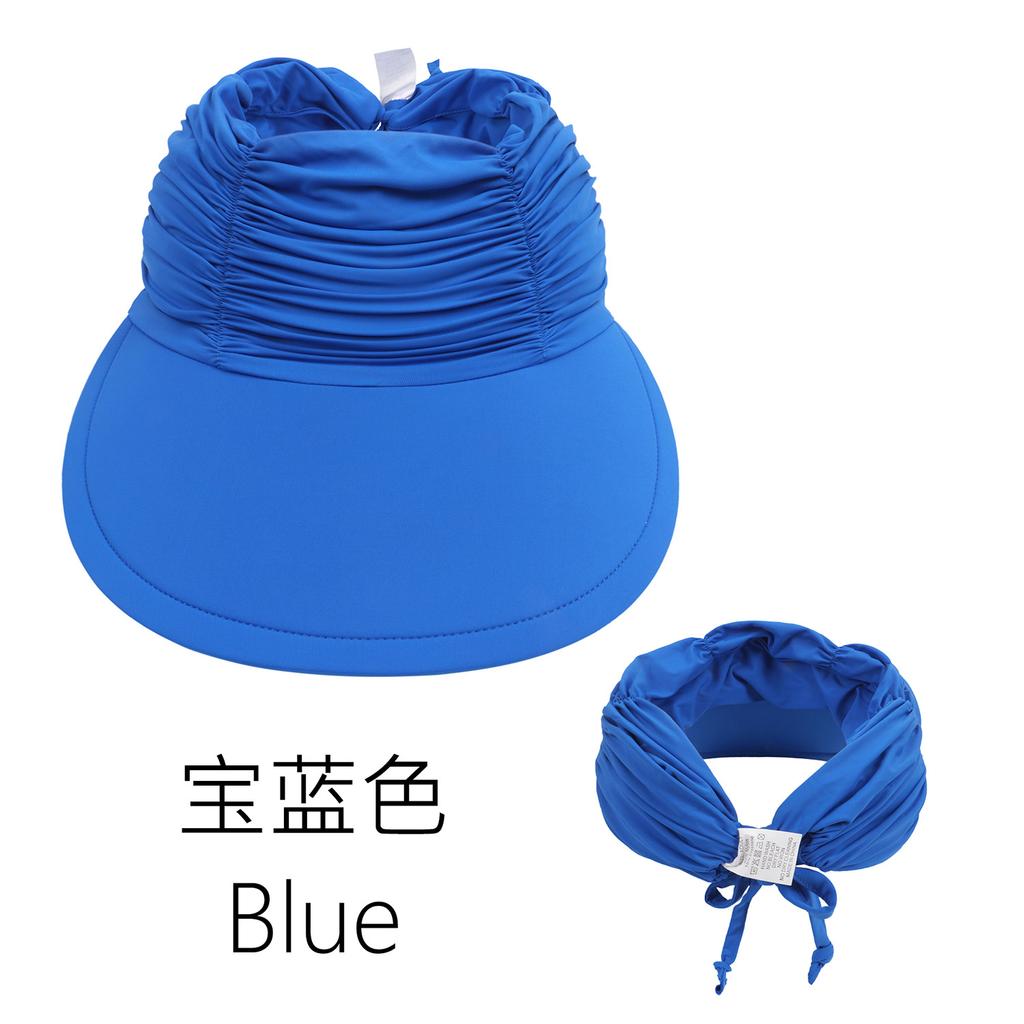 Children'S Sports Empty Top Hat Outdoor Ponytail Beach Visor Big Brim Girls Quick-Drying Hat 3-12 Years Old