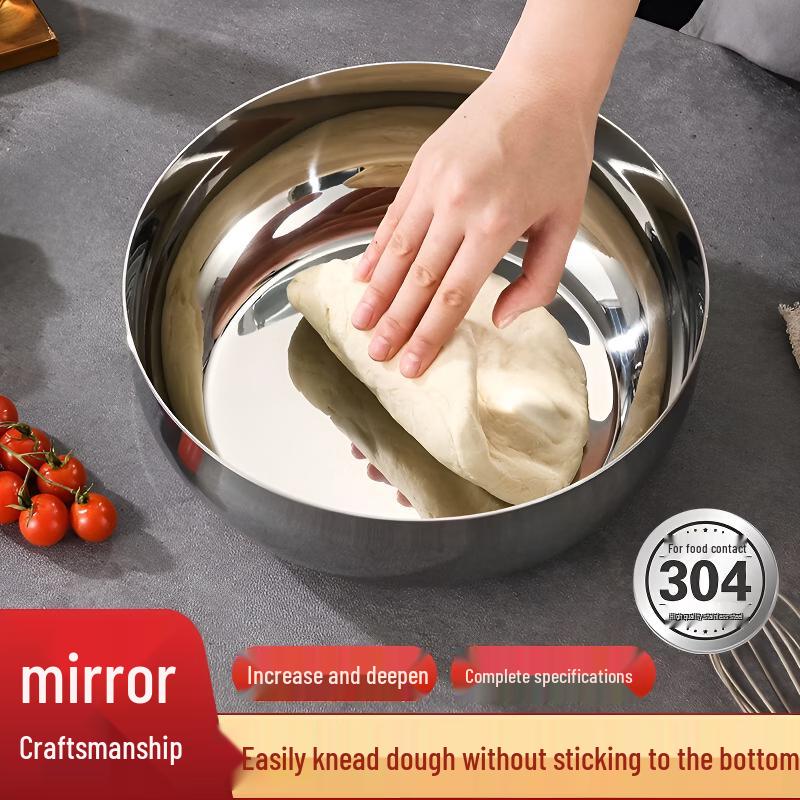 Chuanye 304 Stainless Steel Deep Mixing Bowl