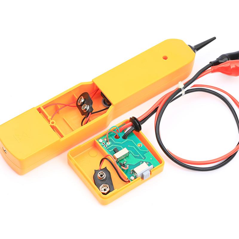 Cable Finder Tone Generator Probe Tracer Wire Tracker Cable Circuit Tester Features Alligator Clips Rj11 Plug Finding Tool