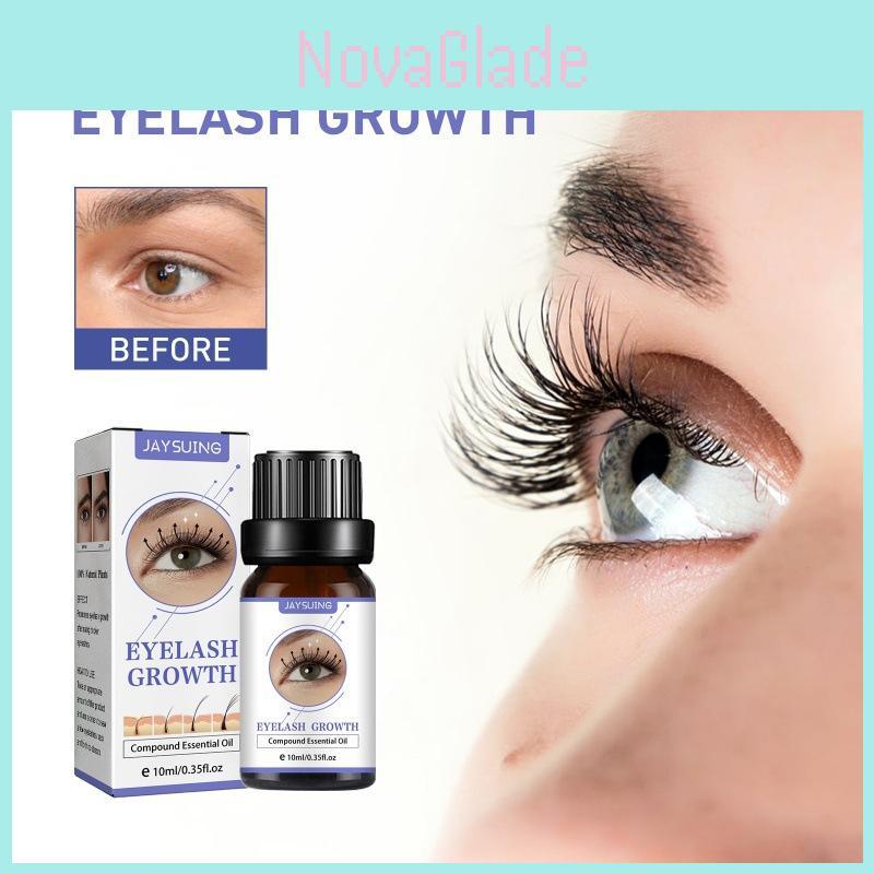 Jaysuing Eyelash Oil For Naturally Long And Lush Lashes With Rich Nourishing Benefits