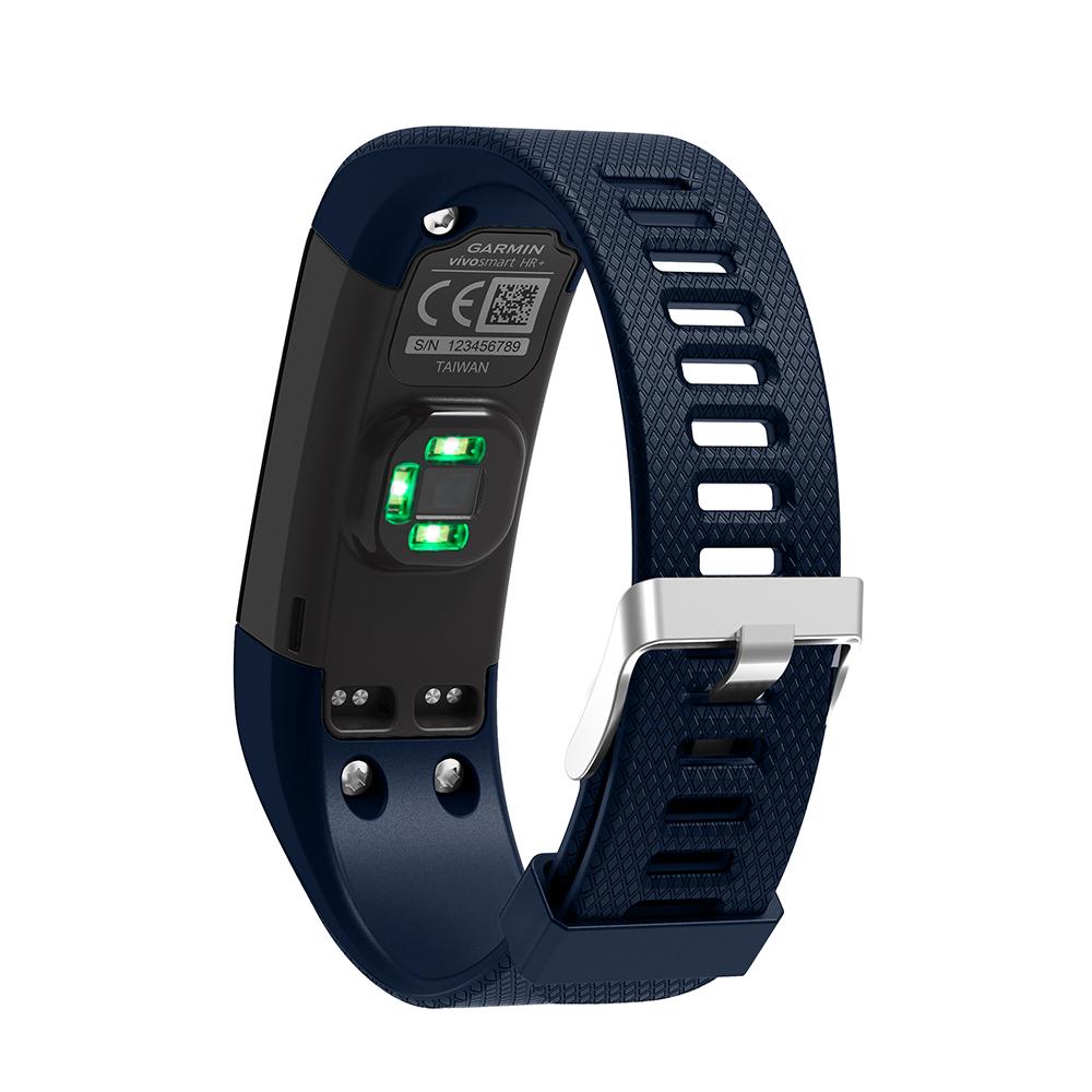 Chytré náramky Módní Sportovní Silikonový náramek řemínek na hodinky Pro Garmin Vivosmart HR+ Náhradní náramek Horký prodej Příslušenství
