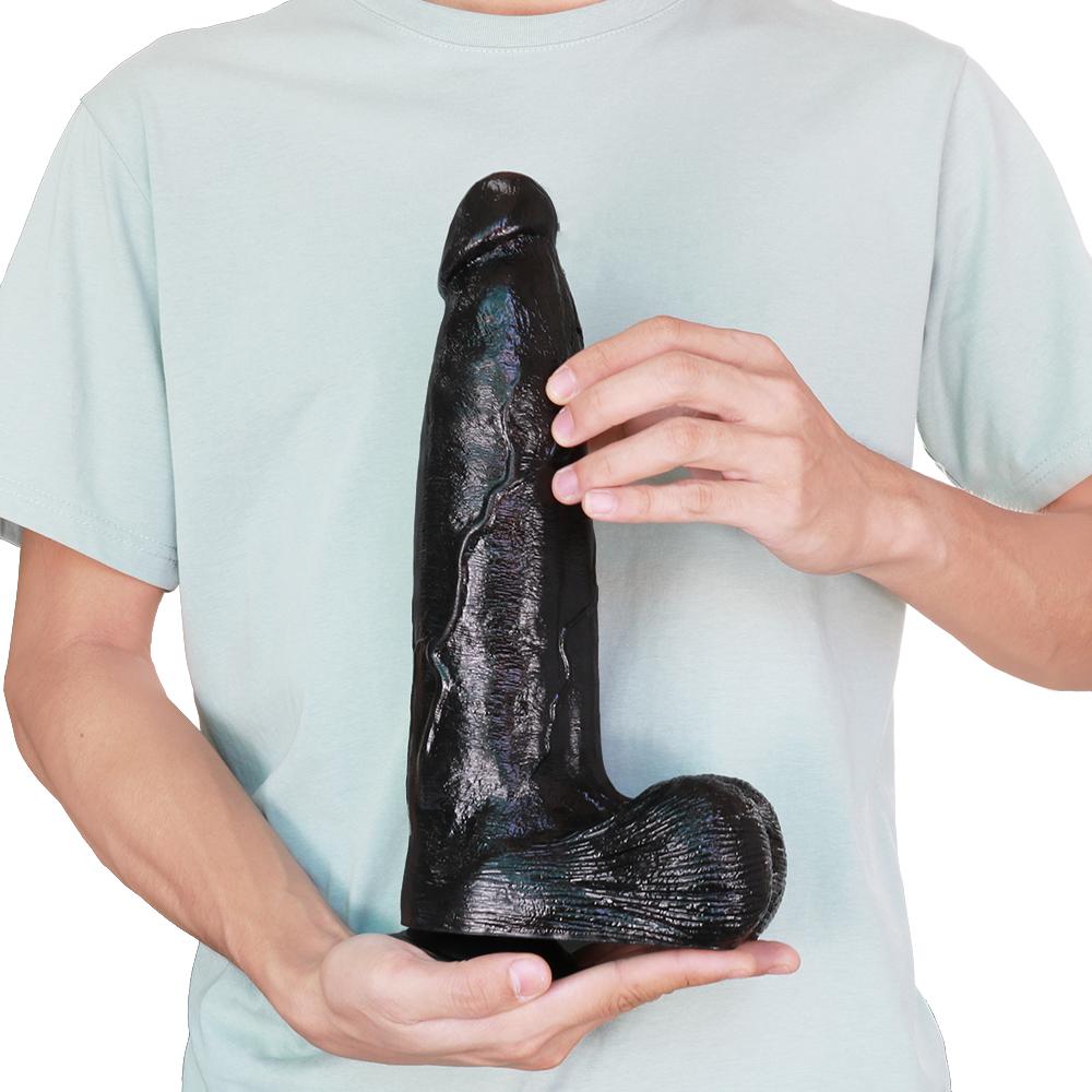 31.5cm Oversized Huge Dildo   Fisting Anal Plug Sex Toy Strap On Penis Realistic Dick Femdom BDSM Slave Big Cock PVC