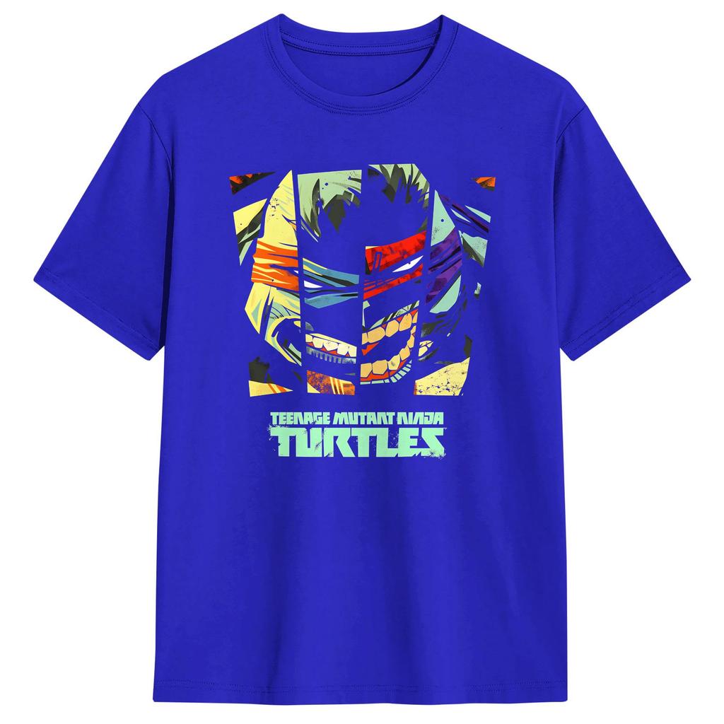 TMNT Face Strips Eastman TShirt Men Vintage TShirts Summer Breathable Harajuku Tee Shirt Cheap Oversized Tops